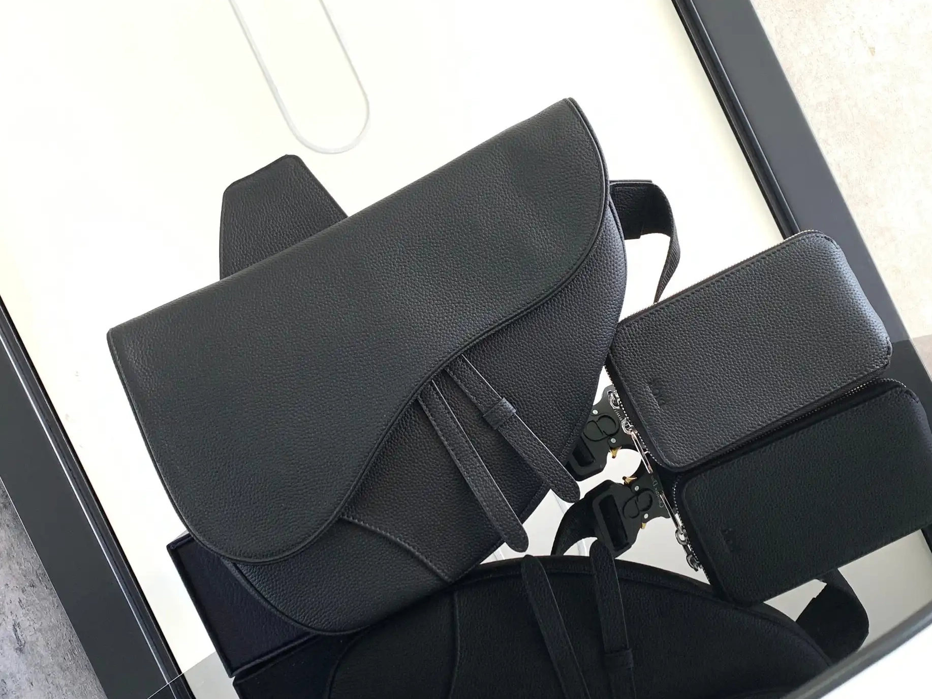 Tony Luxuries SADDLE WITH STRAP-34*25.5*CM diro BAG 0627